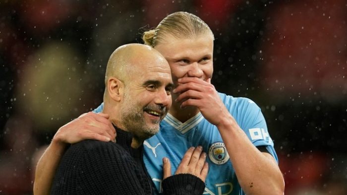 Haaland Pays Emotional Tribute To Guardiola, Says He Made Greatness Feel Normal