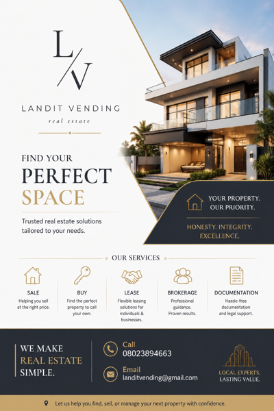 Real estate, sale, buy, lease, brokerage, documentation