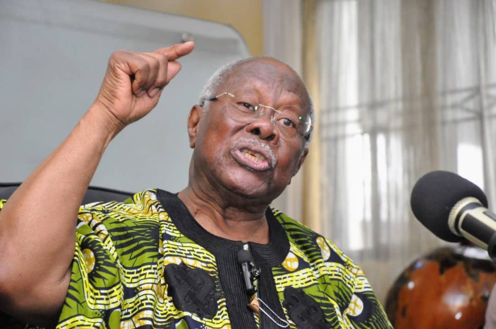 Bode George Says Tinubu Should Be Held Responsible for Security