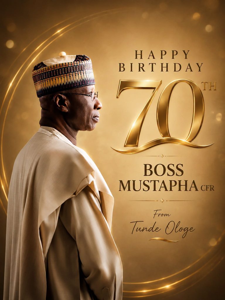 Tinubu, Gowon, Obasanjo Lead Tributes as Former SGF Boss Mustapha Marks 70th Birthday
