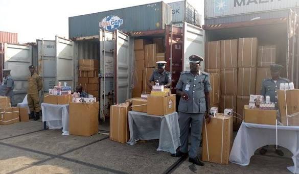 N5.5bn contraband-laden containers seized by Customs in Rivers