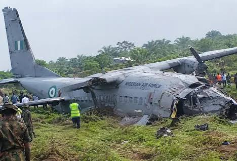NAF aircraft crash: 32 passengers, crew on board – Keyamo